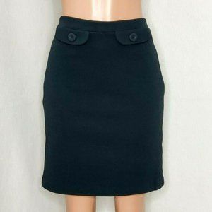 Boden 4L Long Herringbone Stretch Pencil Skirt